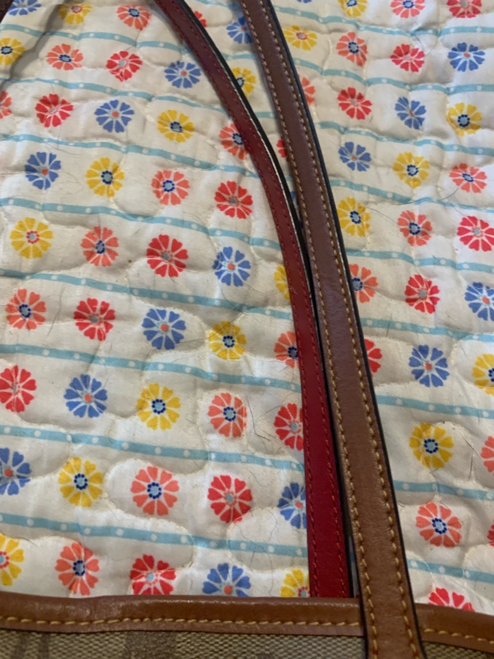Coach Brown Signature Canvas Rainbow Logo Tote - Picture 2 of 7